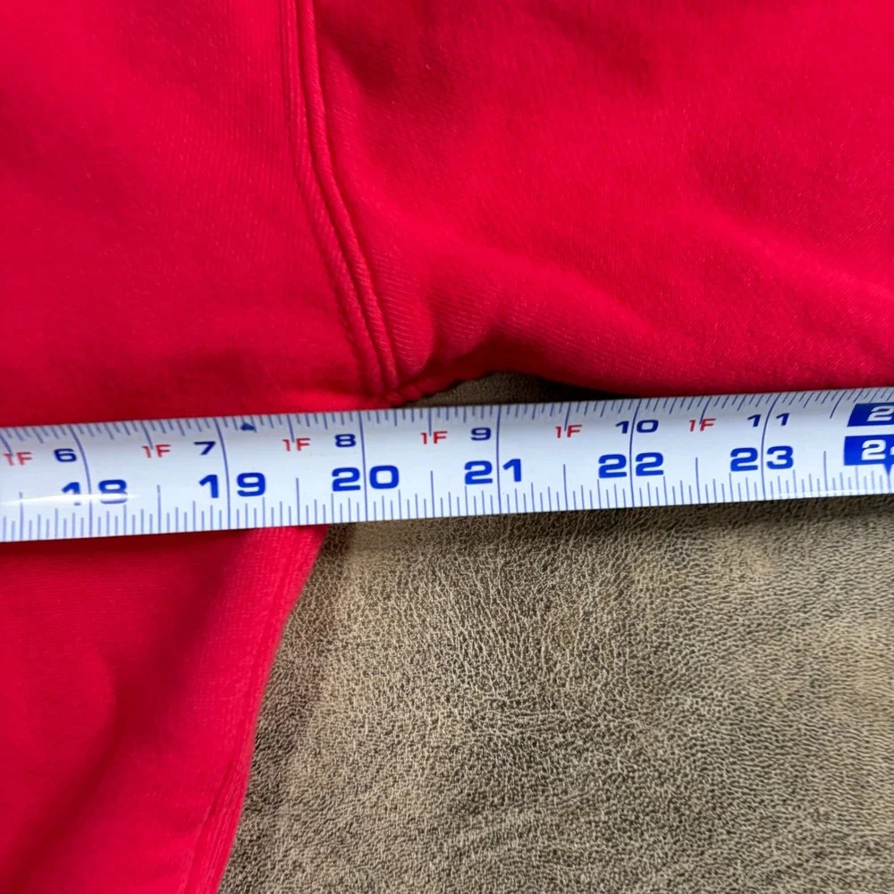 Yeezy Gap Double Layer Hoodie Kids Size L (10-11) Red FA21 701378-00 Youth